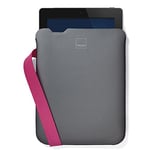 Acme Made Bay Street Ipad Case/Sleeve in Grey/Pink color (Ipad2, Ipad3, Ipod4, Ipad Air)
