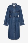 Saint Tropez - Jeanskappa IlbaSZ Denim Coat - Blå