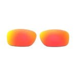 Walleva Fire Red Polarized Replacement Lenses For Maui Jim Bamboo Forest
