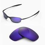 New WL Polarized Purple Replacement Lenses For Oakley Square Wire 2.0 Sunglasses