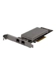 StarTech.com Dual-Port 10Gb PCIe Network Card - 10GBASE-T NBASE-T Dual NIC - network adapter