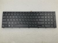 HP ProBook 450 455 470 475 G5 L01027-BD1 Ukrainian Ukraine Backlight Keyboard