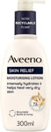 Aveeno Skin Relief Moisturising Lotion With Shea Butter Prebiotic Oat meal 300ml