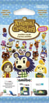 Animal Crossing  Happy Home Designer Amiibo 3 Card Pack Series 3 /3 - J1398z