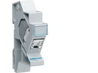 Hager Tn002s, Vinklad, Grå, Rj-45, Honkoppling, 26/22, Cat6