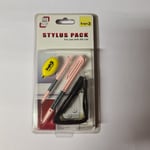 DS LITE STYLUS PACK PINK NEW TOTAL GAMER ACCESSORY RANGE .