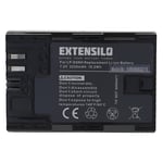 EXTENSILO Batterie compatible avec Blackmagic Pocket Cinema 4K, Micro Studio Camera 4K, Micro Cinema Camera appareil photo (2250mAh, 7,2V, Li-ion)