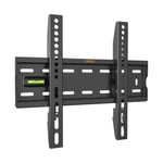 VonHaus TV Bracket Flat To Wall Mount for 15-42 inch TV 40kg Max Black 3005022