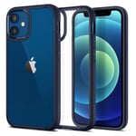Spigen Ultra Hybrid Case compatible with iPhone 12 Mini - Navy Blue