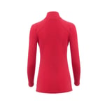 Aclima Womens Warmwool Mock Neck Shirt  (Rød (JESTER RED) Large)