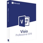 Microsoft Visio Professionnel 2019 - 1pc - 32/64 - Français