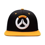 Overwatch, Snapback - Logo, Svart / Orange