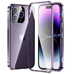 2-in-1 iPhone 14 Pro Max skal - Lila