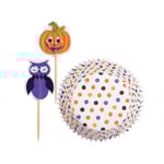 Wilton Muffinsformar & Cupcake Toppers Polkadot Pumpa -