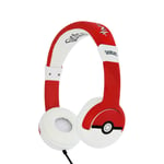 Pokemon Pokeball Kids Padded Volume Limited Headphones for Ages 3+ BRAND NEW