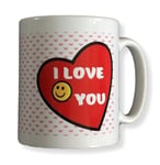 Love Gift Mug - I Love You. Birthday, Valentine Mugs For Boyfriend Girlfriend