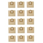 15 sacs à poussière jaunes pour aspirateur KARCHER WD3 Premium WD 3,300 M WD 3,200 WD3.500 P 6,959-130