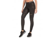 Nike Pro Leggings Sz XS Cool Metallic Sparkle Tight 881778-011