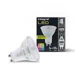 Integral LED 10 Packs Real Colour Premium GU10 dimmable Cool White Bulb – Reveal The Real Colours in Your Home (CRI95) with The Closest GU10 to Natural Sunlight, AMILGU10DE113-10