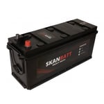 SKANBATT Startbatteri 12V 135AH 760CCA (514x175x210/226mm) +høyre