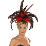 Smiffys 1920's Razzle Dazzle Burlesque Feather Headband Fancy Dress Accessory