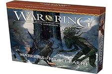 Ares Games | Warriors of Middle-Earth: War of the Ring exp | Board Game | Ages 14+ | 2 to 4 Players | 150 to 180 Minutes Playing Time, 32.1 x 5.1 x 23.1 cm