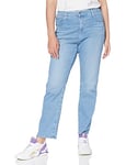 Levi's Women's Plus Size 724 High Rise Straight Jeans Rio Aura (Blue) 24 Regular
