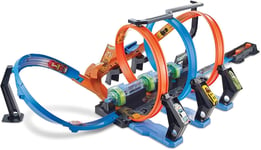 Hot Wheels Corkscrew Crash Track Set Is The Ultimate Set For Speed And Motorized