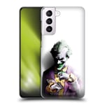 Head Case Designs Officially Licensed Batman Arkham City Joker Villains Hard Back Case Compatible With Samsung Galaxy S21+ 5G