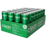 Clean Drink - Äpple & Päron 33cl x 24st (helt flak)