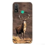 Coque pour Huawei P Smart (2020) chasse chevreuil Blanc