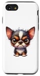 Coque pour iPhone SE (2020) / 7 / 8 animaux drôles chiens grincheux