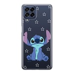 ERT GROUP mobile phone case for Samsung M53 5G original and officially Licensed Disney pattern Stitch 006 optimally adapted to the shape of the mobile phone, partially transparent