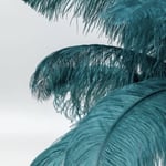Feather Palm bordslampa grön