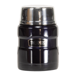 King Stainless Steel Vakuum Food Jar Dark Blue 470 Ml