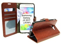 Crazy Horse Wallet Samsung Galaxy J5 2017 (J530FD) (Brun)