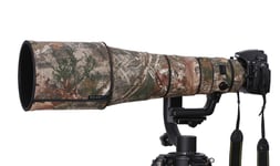Rolanpro Objektivskydd för Nikon AF-S 800mm f/5.6E FL ED VR including 1.25X | Kamoflagefärgad | Skyddar objektivet