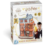 Asmodee CubicFun, Harry Potter Boutique Weasley, Farces pour sorciers facétieux, Jeu de construction, Puzzle 3D, 62 pièces HPP51067