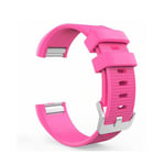 Fitbit Charge 2 silikon klockarmband - Varm rosa