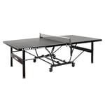 JOOLA Table de ping-Pong Professionnelle en Aluminium 6 mm - Surface Composite résistante aux intempéries - Montage Rapide, Outdoor Black Outdoor