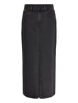 Viktoria Long Skirt Wmn Black G-Star RAW
