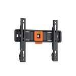 Vogel's TVM 1205 fixed TV wall bracket for 19-50 inch TVs, Max. 66 lbs (30 kg), Flat TV wall mount, Max. VESA 200x200, Universal compatibility