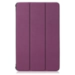 Lenovo Tab M10 FHD Plus 10.3 "(TB-X606) Tri-Fold Leather Case-Purple