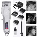 Mens Professional Hair Clippers Electric Shaver Trimmers Machine Cordless Beard