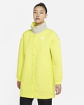 Women’s Nike Sportswear NSW Quilted Padded Oversized Jacket Yellow Size Small