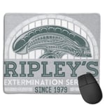 Alien Ripleys Extermination Services Customized Designs Non-Slip Rubber Base Gaming Mouse Pads for Mac,22cm×18cm， Pc, Computers. Ideal for Working Or Game