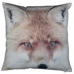 Prydnadskudde för barn - 45x45 cm - Räv - 2-i-1 design - Borg Living
