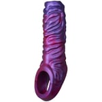 Fantasm Tales Dragon Penis Extender Sleeve - Purple