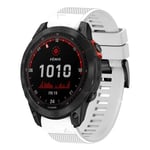 Garmin Fenix 7X Solar Klockarmband i Silikon - Vit