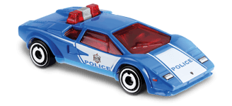 Lamborghini Countach Police Car